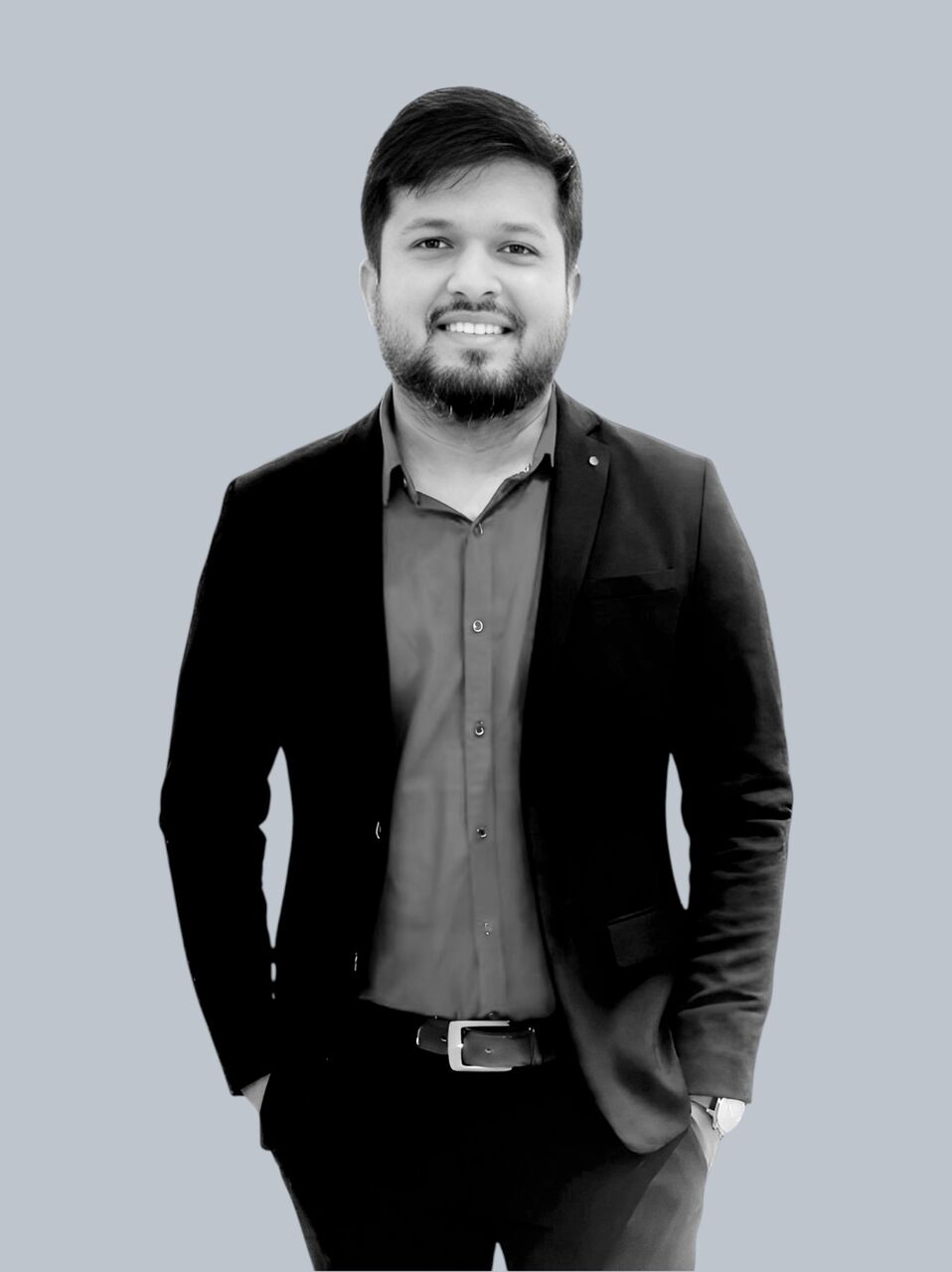 Surya Dash, Lead Product and UX Designer based in London, portrait
